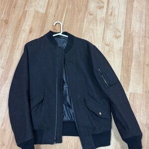 Dolce & Gabbana Black Bomber Jacket